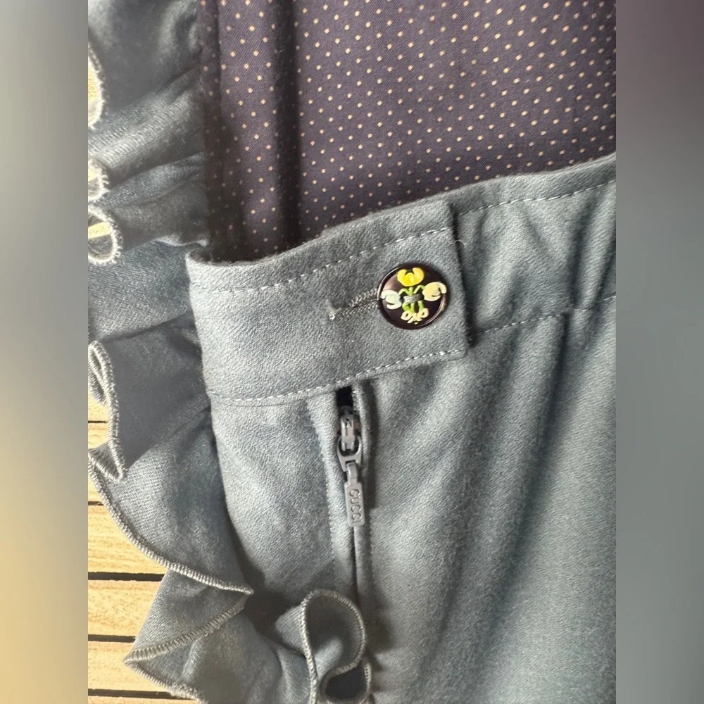 Gucci lightweight Denim Pant Overalls. Excellent Condition. Kids Size 8. HTF.